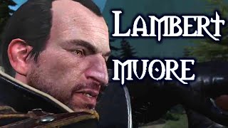 The Witcher 3 Scelte ITA Lambert muore La Battaglia di Kaer Morhen [upl. by Amathist]