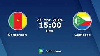 CAMEROON VS COMOROS  AFCON 2022 LIVE MATCH  CAFTV  CAMEROON COMOROSCAMVSCOM [upl. by Aiehtela449]