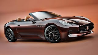 2025 Maserati GranCabrio Folgore EV Luxury Visual Review  OTO 13BX1 [upl. by Chilcote]