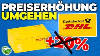 DHL Pakete werden teurer  SO sicherst du dir noch 3 Jahre die günstigen Preise [upl. by Ocir]