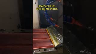 Manufacturing process of skiving fin heat sink a broader perspective heatsink manufacturing [upl. by Namreh]