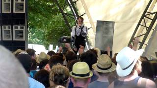 The Correspondents  Jungle Book Song on Glade Stage Glastonbury 2011 [upl. by Edrei631]