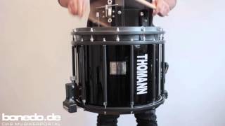 Thomann SD1412BL HT Snare Marching Pipe Snare Sound Demo [upl. by Dolphin]