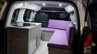 Peugeot Partner Tepee Luxury Mini Camper [upl. by Nytnerb]