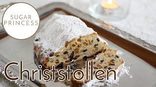 Stollen selber backen  Christstollen Weihnachststollen mit Lievito Madre  Sugarprincess [upl. by Ciprian348]