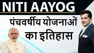 Five year plans  History of 1st to 12th Five year plans of India  NITI Aayog amp Planning Commission [upl. by Foscalina]