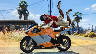 FUNNY GTA 5 STUNTS amp FAILS COMPILATION [upl. by Sherj]