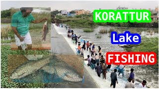 Amazing fishing technique  Big fish catching in river  KORATTUR LAKE FISHING  ShortsVloggs [upl. by Dream]