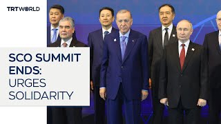 SCO Summit wraps with solidarity against interference [upl. by Notgnirrab]