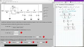 233  Oscillateur à réseau déphaseur [upl. by Ramedlaw]
