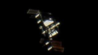 ISS through telescope [upl. by Newfeld]