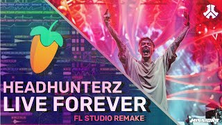 Headhunterz  Live Forever ID FL Studio Remake Defqon1 2023 [upl. by Auot]