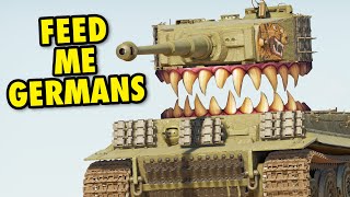 HUNGRY HUNGARY CANNIBAL TIGER EATS ITS OWN KIND  Tigris in War Thunder [upl. by Hodess]