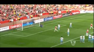 Arteta free kick v Villa [upl. by Kally658]