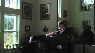 Eugene Magalif Евгений Магалиф Aria for flute and piano [upl. by Nerro]