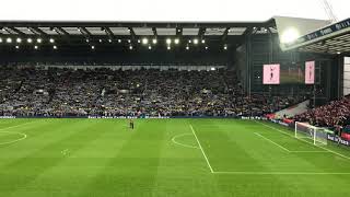 Cyrille Regis tribute West Brom vs Southampton scarf raise in full [upl. by Ulu326]