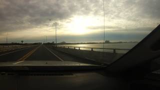 Almost there Crossing Route 90 Bridge into Ocean City MD [upl. by Perce]