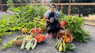 Abundantly Blessed with a MASSIVE Garden Harvest  Full August Garden Tour [upl. by Abshier53]