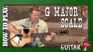 G Major Scale amp Speed Builder Guitar Lesson [upl. by Borras923]