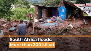 More than 300 killed in South Africa flooding I Al Jazeera Newsfeed [upl. by Clayson]