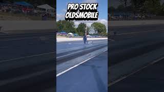 Pro Stock Oldsmobile Drag Racing Burnout at Central Illinois Dragway shorts [upl. by Halliday]