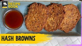 Hash Browns  How to Make Hash Browns  Recipe Book  The Foodie [upl. by Topper811]