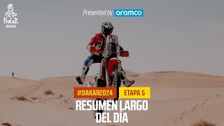 Etapa 5 Película presentado por Aramco  Dakar2024 [upl. by Yenobe]