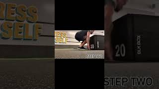 Burpee box jumps step by step [upl. by Erialcyram370]