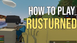 How to playjoin Rusturned Unturned Rust Mod Guide [upl. by Hachman]