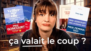 JAI LU tous les PRIX LITTÉRAIRES pour que vous nayez pas à le faire [upl. by Ztnarf]