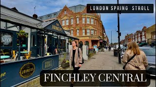 Discovering Finchley Central 4K HDR Virtual Tour of Londons Charming Neighborhood [upl. by Danna350]