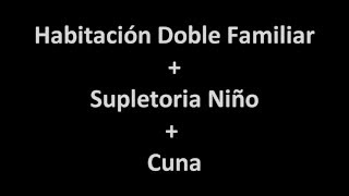 Doble Familiar  Supletoria Niño  Cuna [upl. by Eidnahs684]