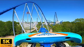 Orion POV 5K BampM Giga Coaster Kings Island Mason OH [upl. by Akcirderf]