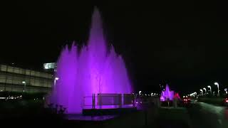 Water fountain Casino du LacLeamy  clip 3741 [upl. by Chemaram453]