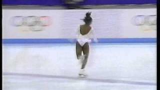 Surya Bonaly FRA  1994 Lillehammer Figure Skating Ladies Free Skate [upl. by Eveiveneg]