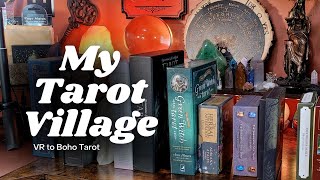 My Tarot Village VR to Dawn DawnMichelleTarot ItTakesAVillage2022 [upl. by Nosreme]