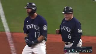 MITCH HANIGER SAVES MARINERS SEASON WITH GOAHEAD SINGLE 10321 [upl. by Auginahs]