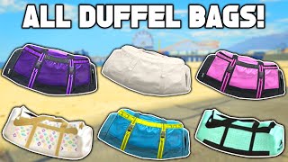 Easiest Method On How To Get All Colored Duffel Bags Glitch In Gta 5 Online 165 [upl. by Austine]