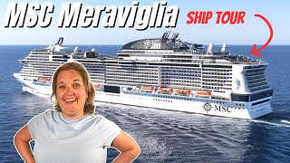 MSC Meraviglia  2023 ULTIMATE Cruise Ship Tour [upl. by Adihsar808]