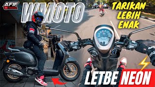 TEST RIDE WMOTO LETBE NEON 125🔥 BENERAN MOTOR INI POWERNYA MANTAB‼️ HARGA MURAH FITUR MELIMPAH‼️ [upl. by Nikolaos]