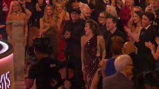 Watch MILEY CYRUS amp Audience Reactions At The 2024 GRAMMYs [upl. by Llerehc412]