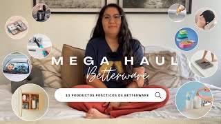 ✅ ¡MEGA HAUL BETTERWARE Te mostramos 10 PRODUCTOS que podrían interesarte  Mundo Better 🌎 [upl. by Lyns759]