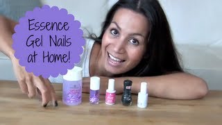 Essence gel nails at home [upl. by Inoue]