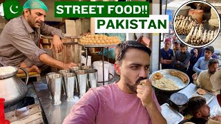 Indian 🇮🇳 Trying Street Food of LAHORE Pakistan 🇵🇰 [upl. by Daffy26]