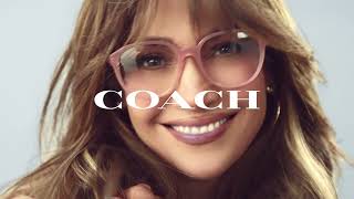 Coach x Jennifer Lopez glasses  Pearle Opticiens [upl. by Nainatrad]