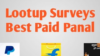 Lootup best paid worldwide surveys website for influencers [upl. by Jem]