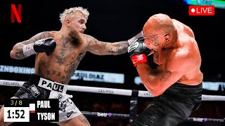 Mike Tyson vs Jake Paul FULL FIGHT HIGHLIGHTS  Netflix 2024 [upl. by Amerigo]