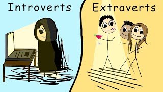 Casually Explained Introverts and Extraverts [upl. by Loydie]