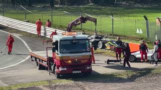 Oulton Park Crash GB3 Race [upl. by Festa]