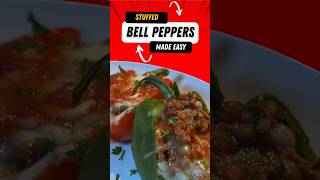 Delicious Stuffed Bell Peppers Recipe  Easy Weeknight Dinner Idea [upl. by Augusta]